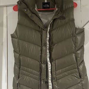 The North Face Green Quilted Jacket